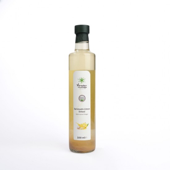 Sarımsaklı Limon Sirkesi 500 mL